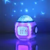 2016 musical night start LED alarming clock for kids and adults