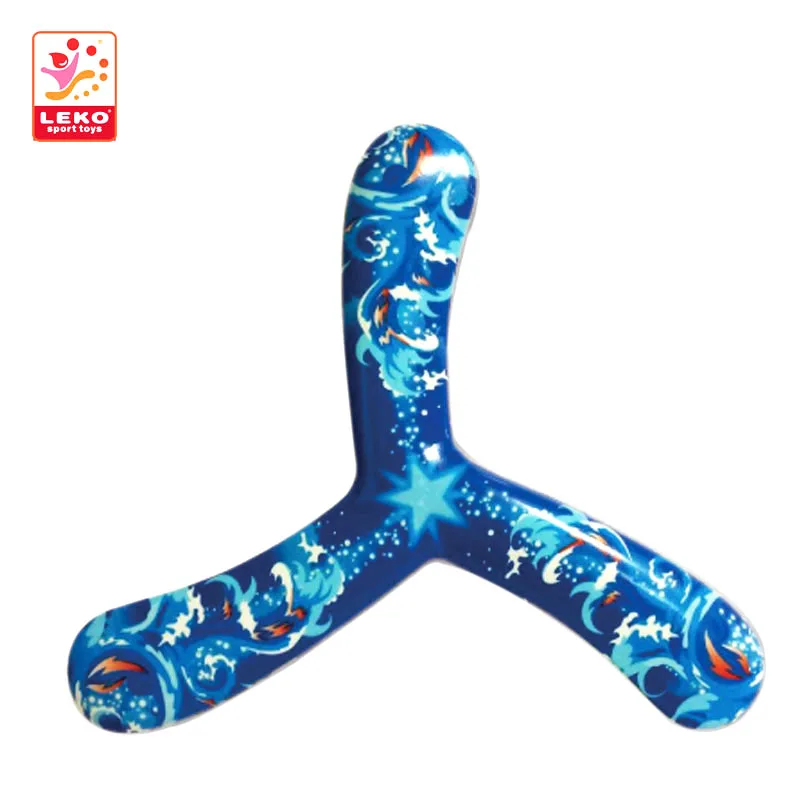 Hot Sale Custom Sport Pu Soft Foam Bumerang Flying Toy Plastic