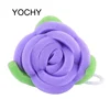 High Quality Custom Cute Rose Shaped Bath Sponge Kitchen Cleaning Dishwashing Sponge