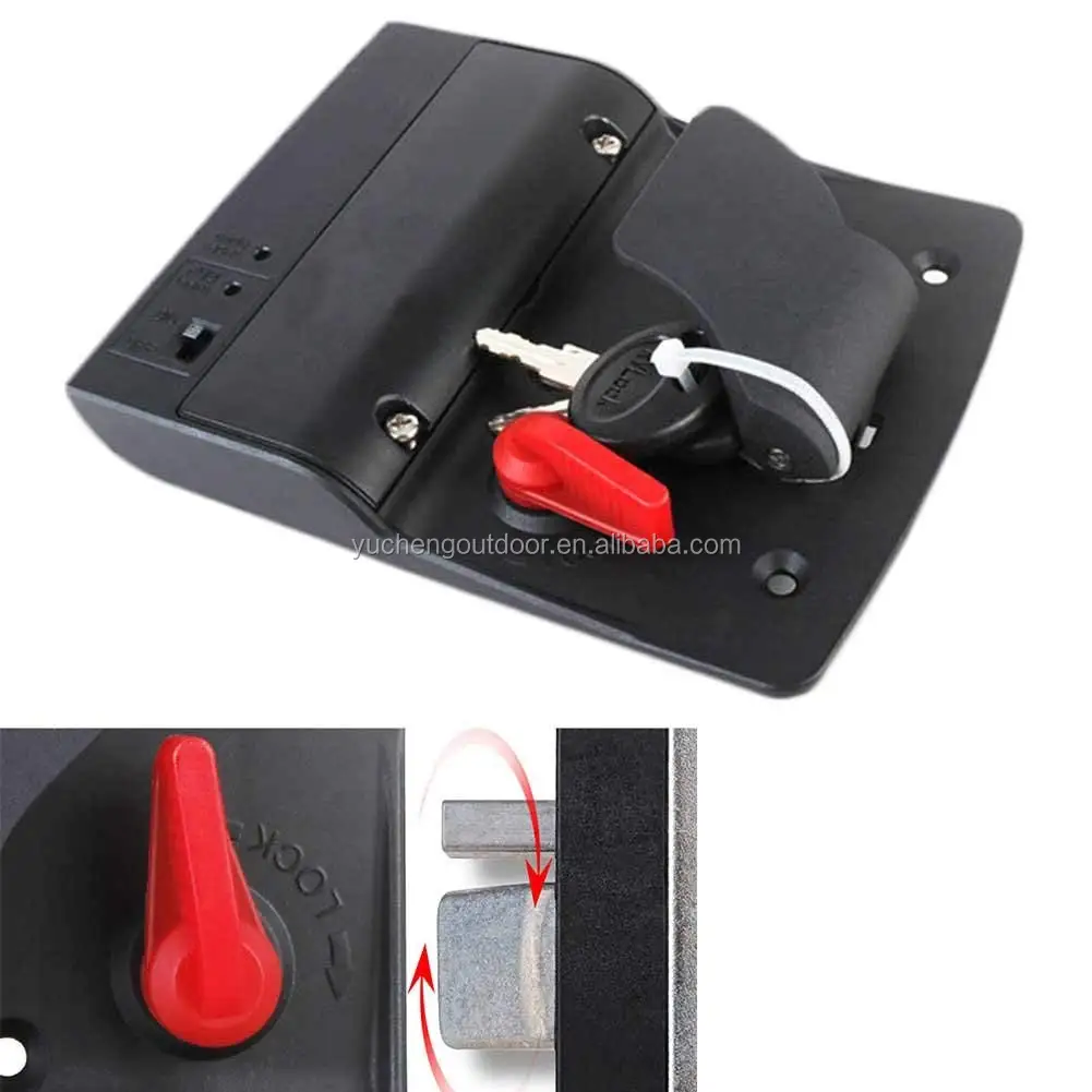 Rv Keyless Entry Door Lock Latch Handle Knob Deadbolt Caravan