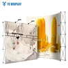 Beauty Product Shelf Table Banner Cardboard Exhibition Floor Standing Pop Up Display