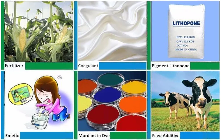 zinc sulfate heptahydrate