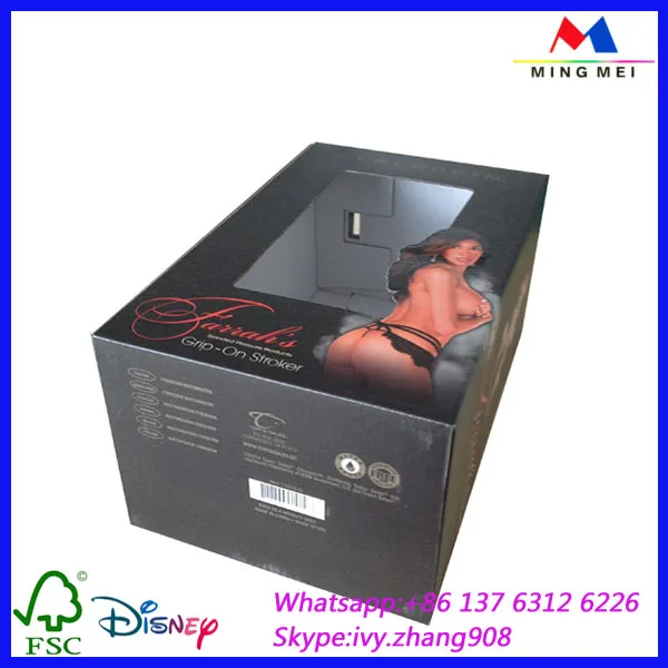 New Design Packing Sex Toy Packaging Box With Clear Pvc Window Buy Sex Toy Packaging Boxsex