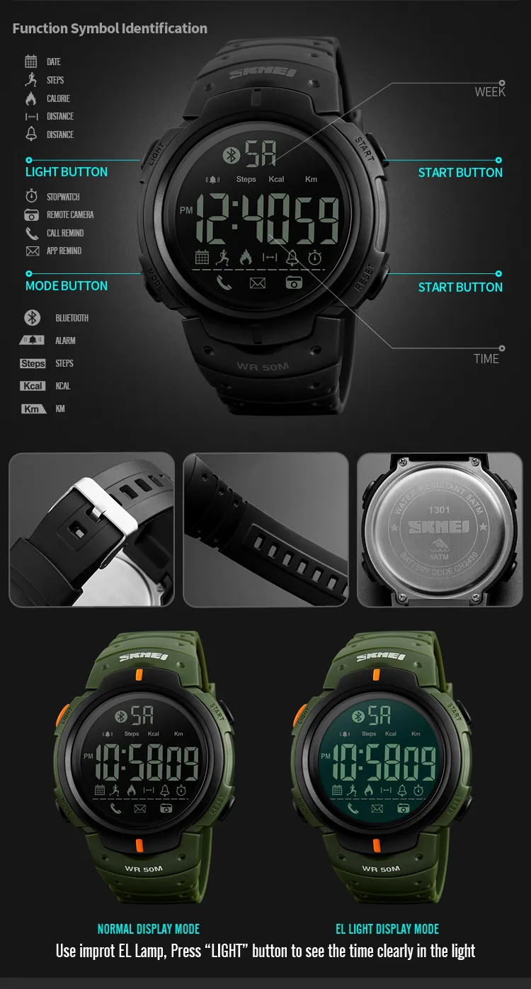 skmei 1301 watch