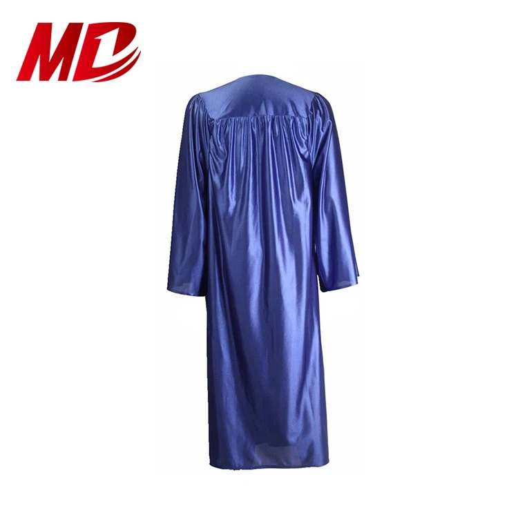 University Unisex Shiny Polyester Disposable Cheap Graduation Robes