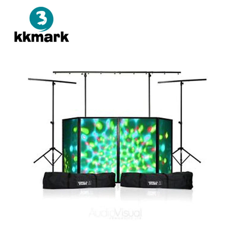 ライムライト折りたたみ式ディスコdj照明スクリーン4パネルファサードデッキスタンドブース Buy Dj画面 Dj機器 Dj家具 Product On Alibaba Com