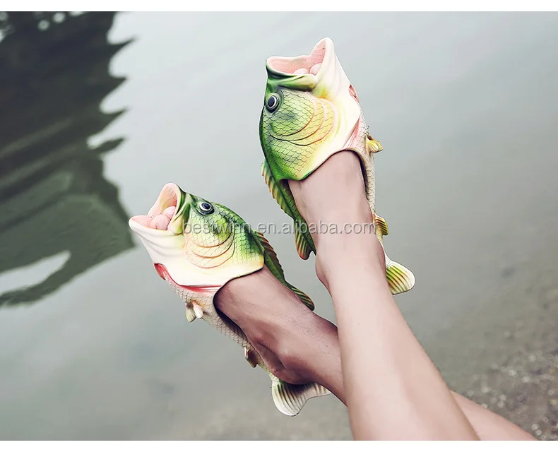 fish shaped slippers