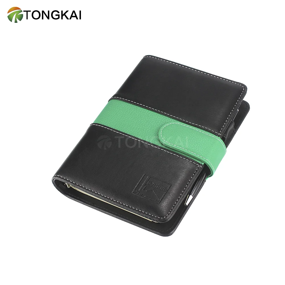 Custom Leather Filofax Organizer 6 Ring Binder A5 Notebook Journal