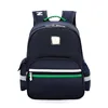 Lightweight Custom Travel Durable Waterproof Nylon School Backpack Kids School Deep Blue