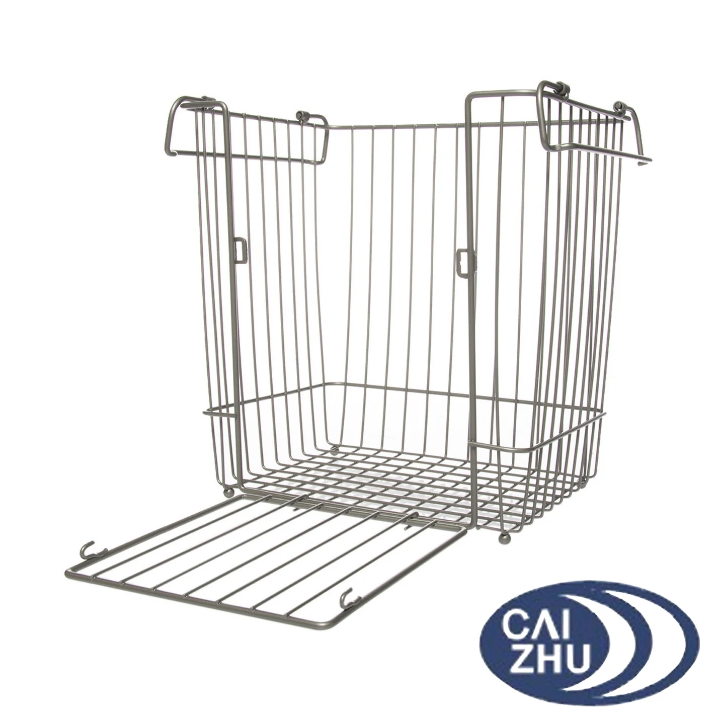 Cestas Apilables De Alambre De Metal Grandes Para Organizar Despensa