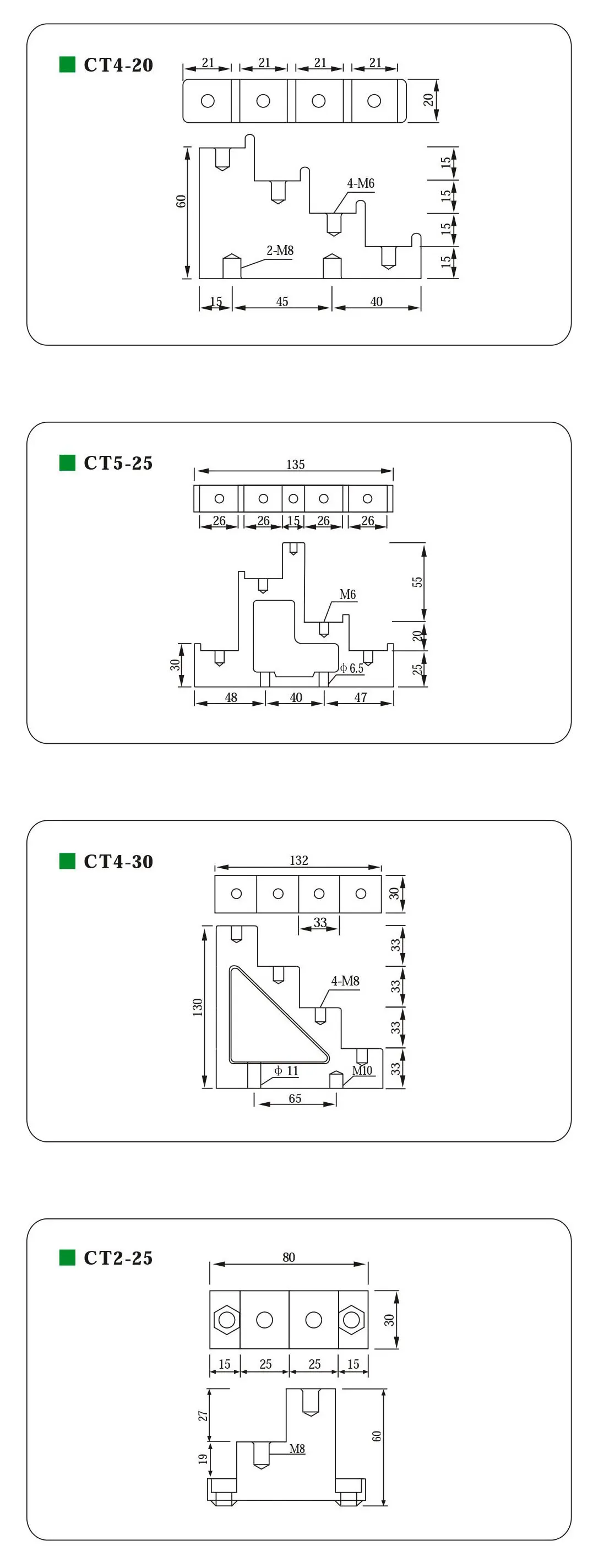 CT Step Insulator 2AT15  2AT25 4AT20 4AT30 4AT40 4AT50 CT4-20 CT4-30 CT4-40 CT4-50 HT4-20 HT4-30 HT4-40 Zero Stand Insulator