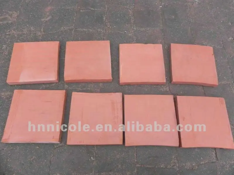 Rojo ladrillo de piso de cerámica precio ladrillos identificación ...