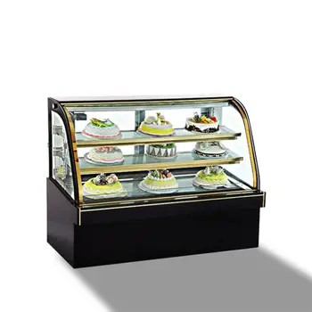 Mini Cake Display Refrigerator Bakery Countertop Showcase Small