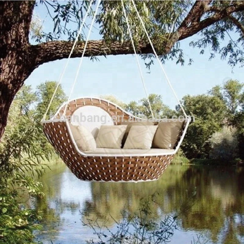 Round Rattan Outdoor Bed Outdoor Hanging Swing Buy Bulat Rotan Di Luar Ruangan Tidur Ayunan Luar Ruangan Bulat Menggantung Tempat Tidur Tidur Ayunan Bulat Product On Alibaba Com