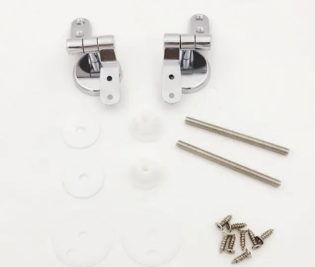 Nickle Plated Black Plastic Dipping Soft Closing Toilet Seat Hinge