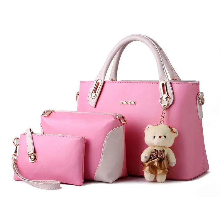 soft pink leather handbags