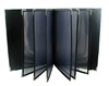 6-page Menu Cover Leather A4 Menu Cover with plastic poakets
