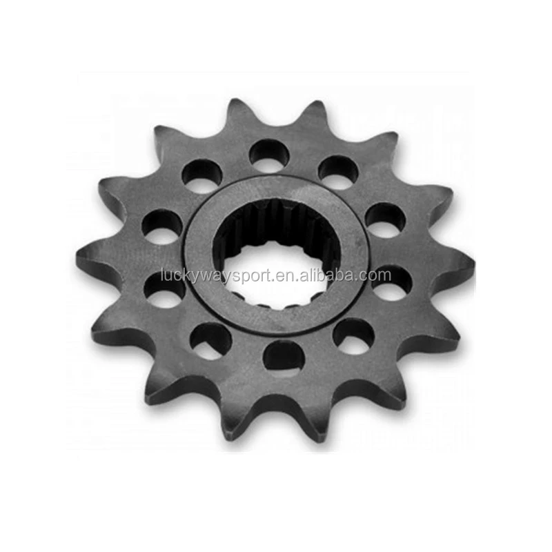 Luckyway Cnc Machining Motorcycle Drive Sprocket New 14t Steel Front Sprocket Buy Motorcycle