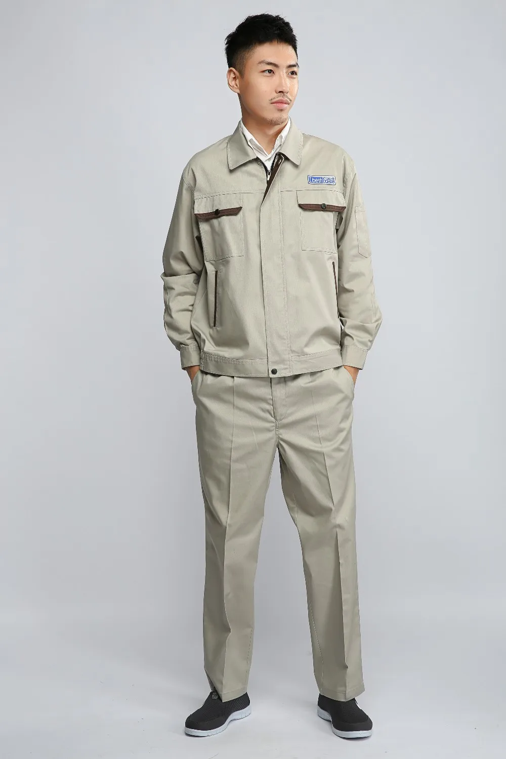 New Design Workwear Uniform Jacket And Pants Coverall Suits - Buy ...