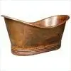 Elizabethan Classics CT1WC/LTD/FSS 66" Copper Bath Tub