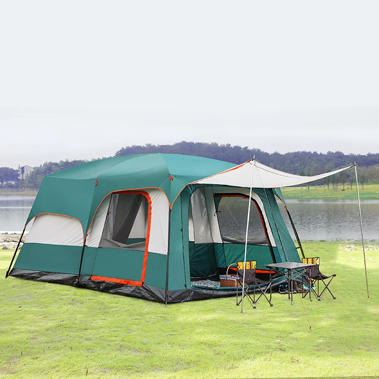 Best Automatic Waterproof Camping Family Tent With 2 Bedroom - Buy