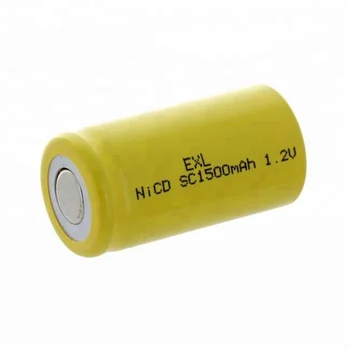 Ht 1.2v Nicd Sub C Size Rechargeable Battery 1.2v Ni-cd Sc 1500mah ...