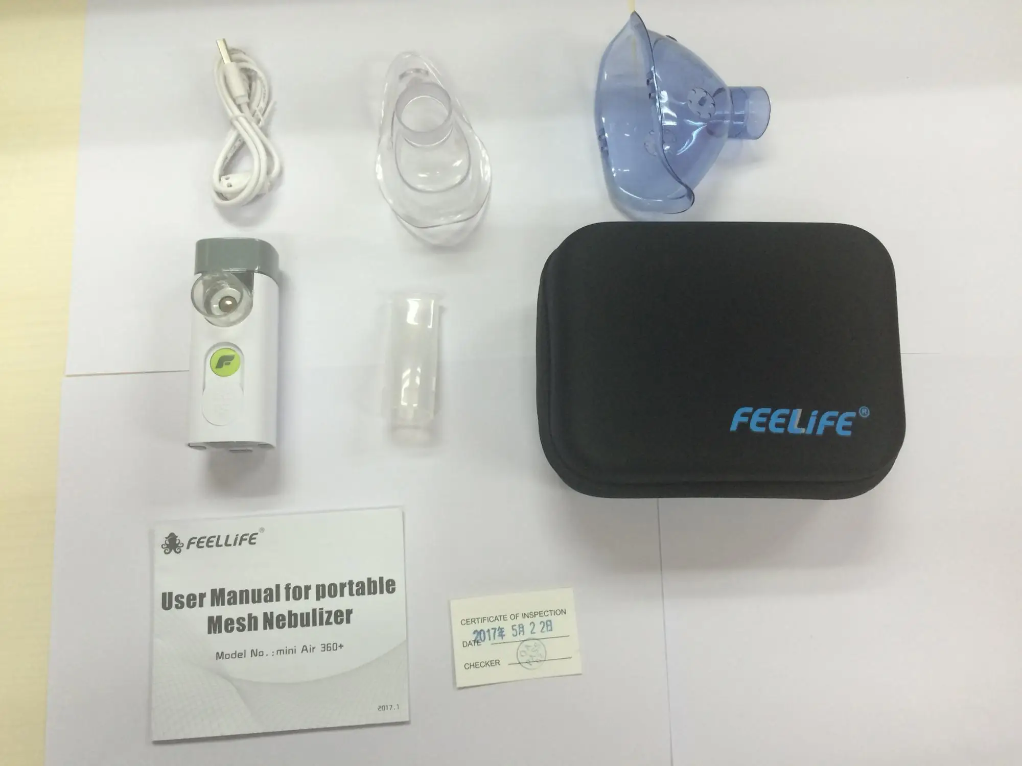 Handheld Aerosol Therapy Device With Mesh Nebulizer For Asthma