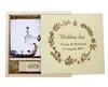 Custom Photo Unique Album Wooden USB 3.0 Drive With Box 64GB 8GB 16GB 32GB Usb Pen Drive Memory Stick Wedding Gift