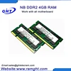 Russian federation FCC CE RoHS ram 2x4GB ddr2 8gb laptop memory