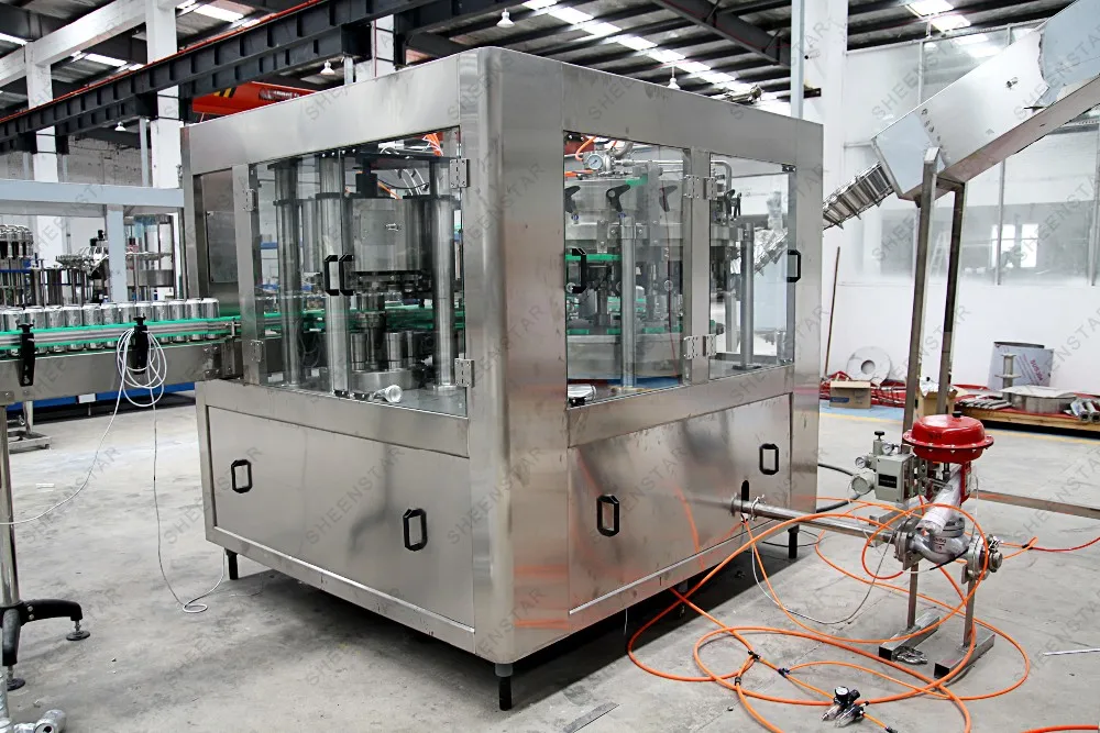 小啤酒罐灌装机