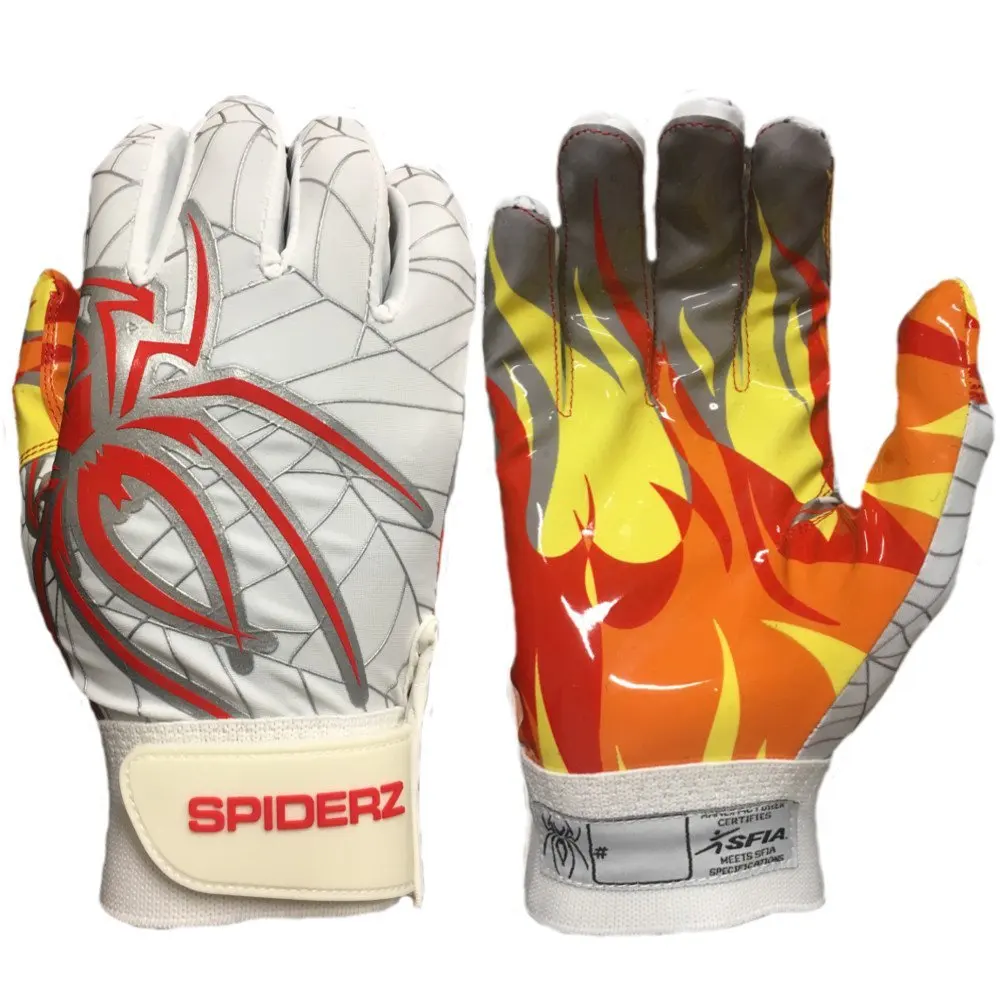 sticky wide receiver gloves