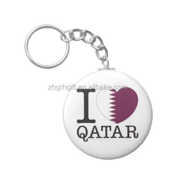 Wholesale Qatar National Day Gift Set For Qatar Metal Cuff Clip Tie