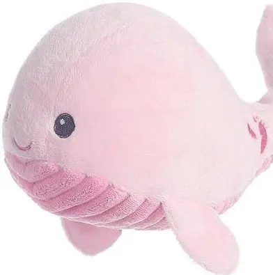 pink whale stuffed animal
