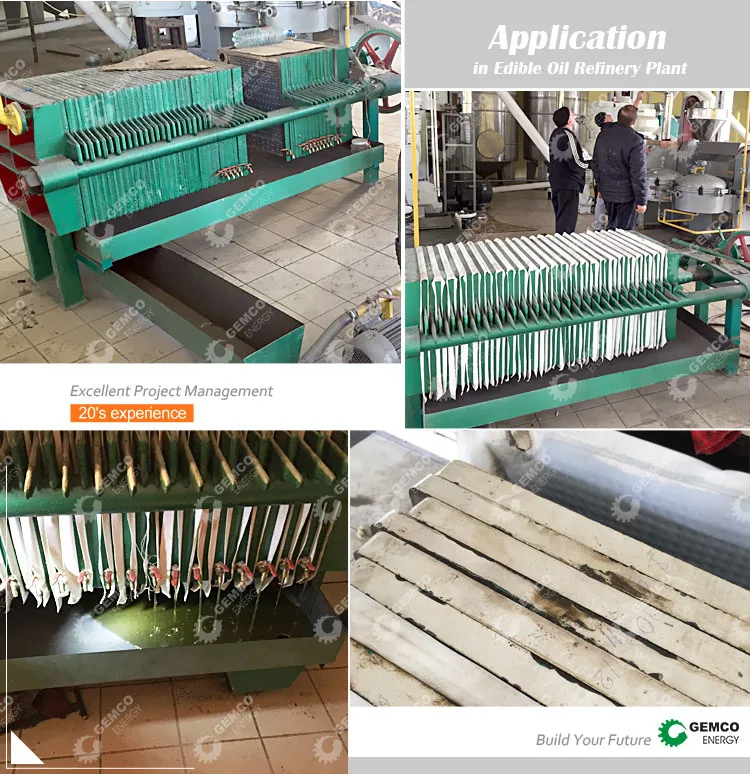 Edible Oil Plate Filter Press
