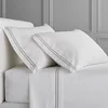 Low Shrinkage White Hotel Embroidery Decorative Bed Top Sheet