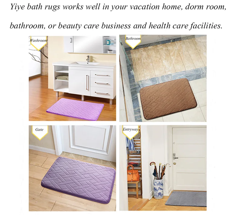 custom size bath mat