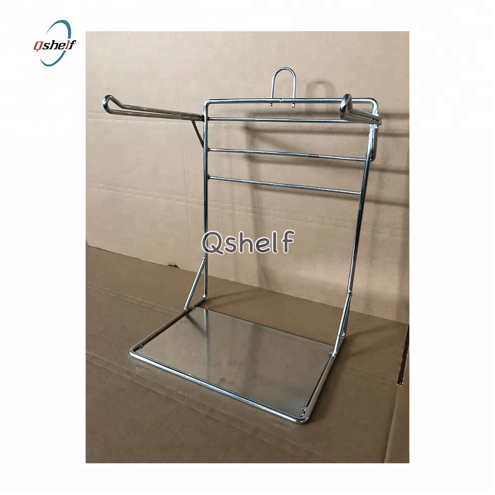 Tshirt Bag Holder Bagging Stand Rack Metal Supermarket Grocery Checkout Fixture Buy Bag