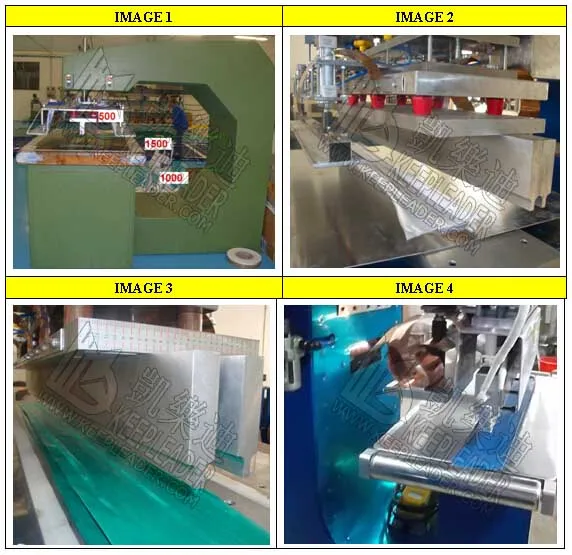 Tarpaulin high frequency welding machine