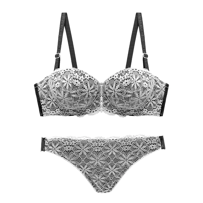 Wholesale Sexy Woman Ladies Used Lingerie 32 Cup Size Lace Net Sexy Bra