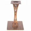 Classical antique table leg bronze furniture feet iron baking varnish tower shape table base