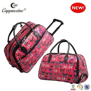 oil cloth duffle bag