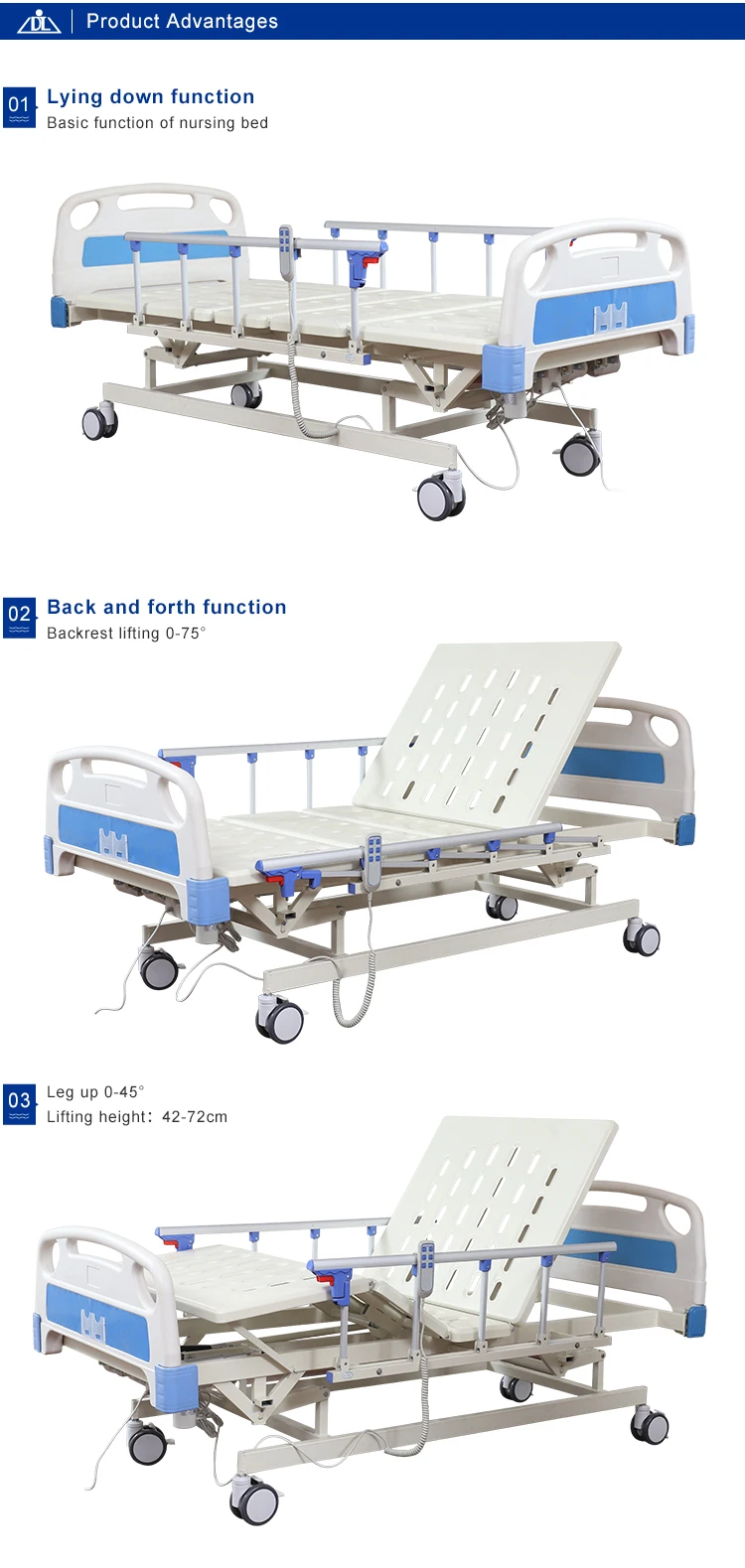 Cheap Price Electrical 3 Function Hospital Bed Philippines Buy 3