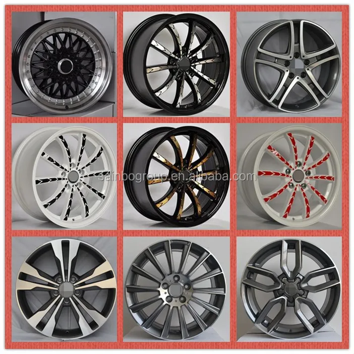 Car Rims 13 15 16 17 18 Inch 5x114.3/112 Alloy Wheels F15374 Buy 16