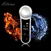 Create your own brand Vibrating Hot And Cold Face Beauty Device handheld beauty device japan face massager