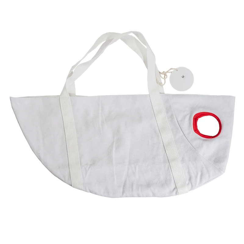 Natural breathable eco friendly super soft and load bearing over 5kg medical cotton canvas tote bag baby carrier bag for mom