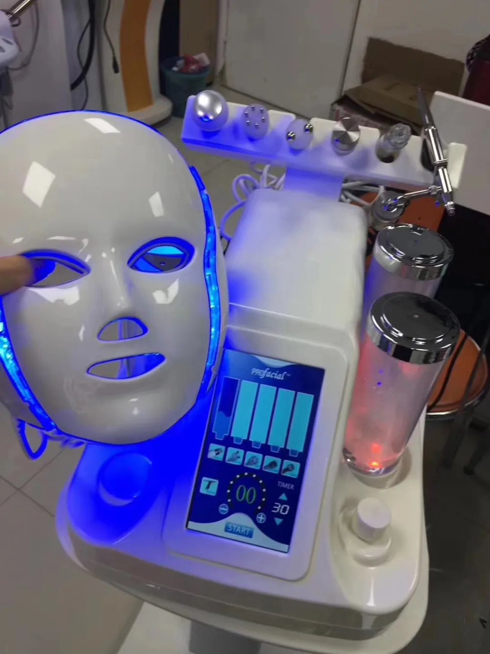 7 In 1 Aqua Facial Machine Hydra Water Dermabrasion Small Bubble Facial