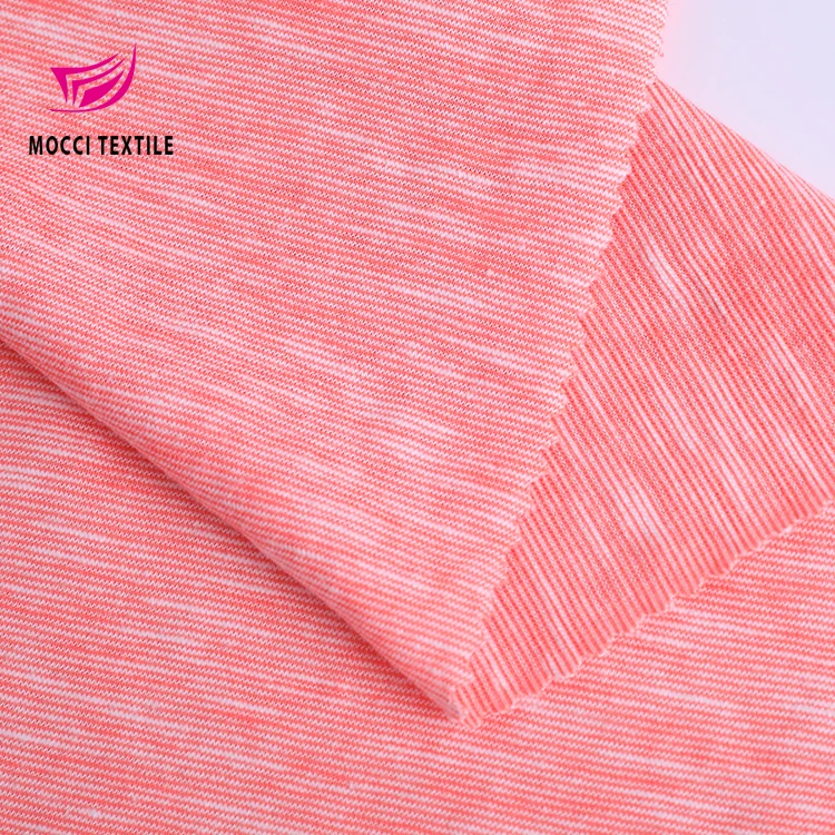 Mqct320252 factory 50 Polyester 50 Cotton Single Jersey Fabric For
