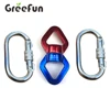 2019 Swing Swivel Tree Climbing Device For Outdoor Activity Swivel Bolt Swing Hook Hanging Accessory Kits Web Tree Swing