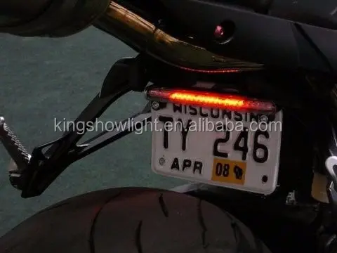Motorcycle Led Turn Signal Light 3528 Chip Tail Brake Stop Light Strip