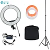 SNXIN 12" Ring Flash light Photography studio Makeup LED Beauty Fill light for webcast 45W LED dimmer light